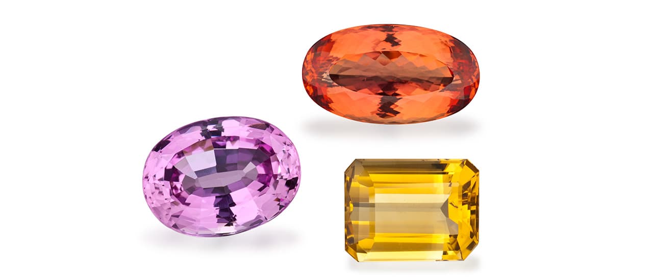 November birthstones, topaz and citrine, offer warmth and value