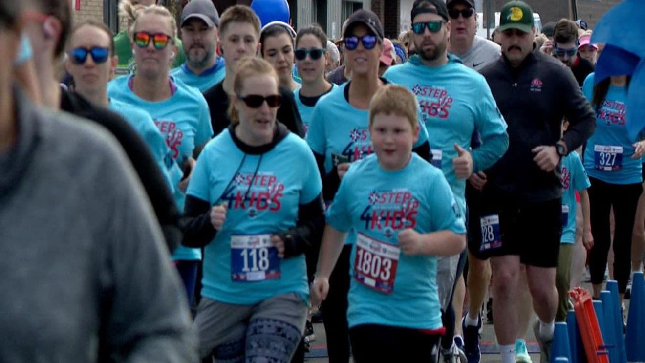 Hundreds join Syracuse 5K fundraiser for child abuse support