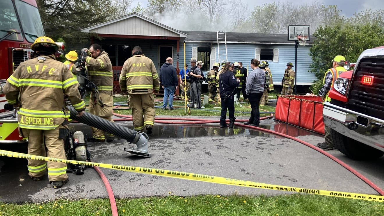 Woman found dead in Elbridge trailer fire, investigation ongoing