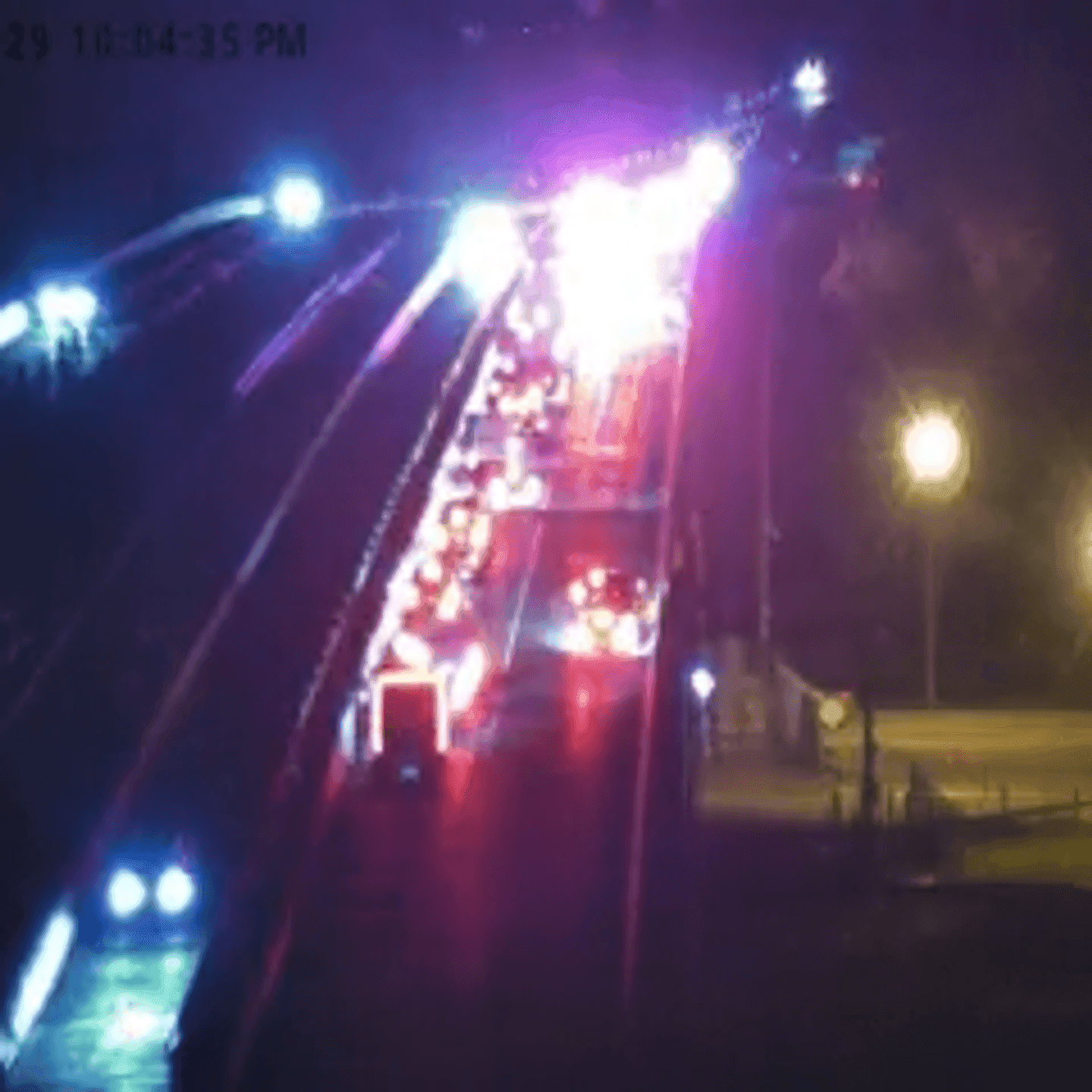 Motorcycle crash closes I-690 and I-481 ramps in DeWitt