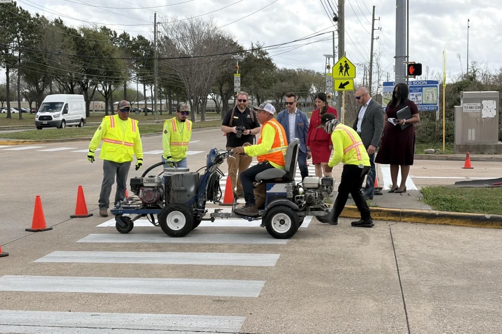 Harris County Precinct 4 Launches Spring Crosswalk Safety Upgrades Across 60 Locations