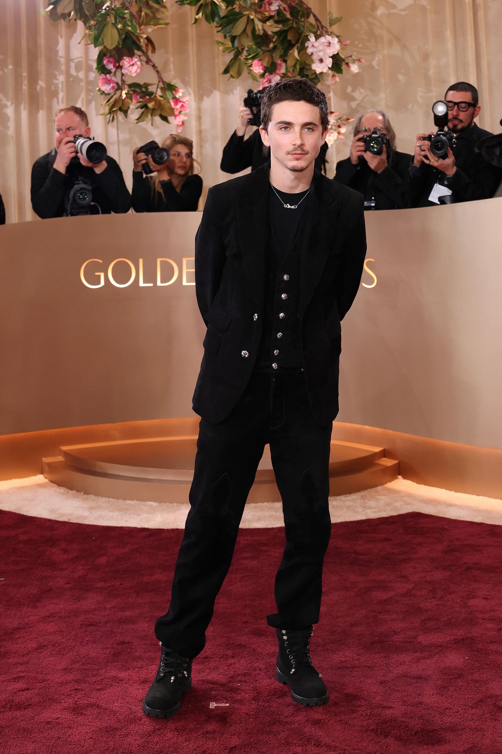 Hollywood stars bring work boots back to the red carpet