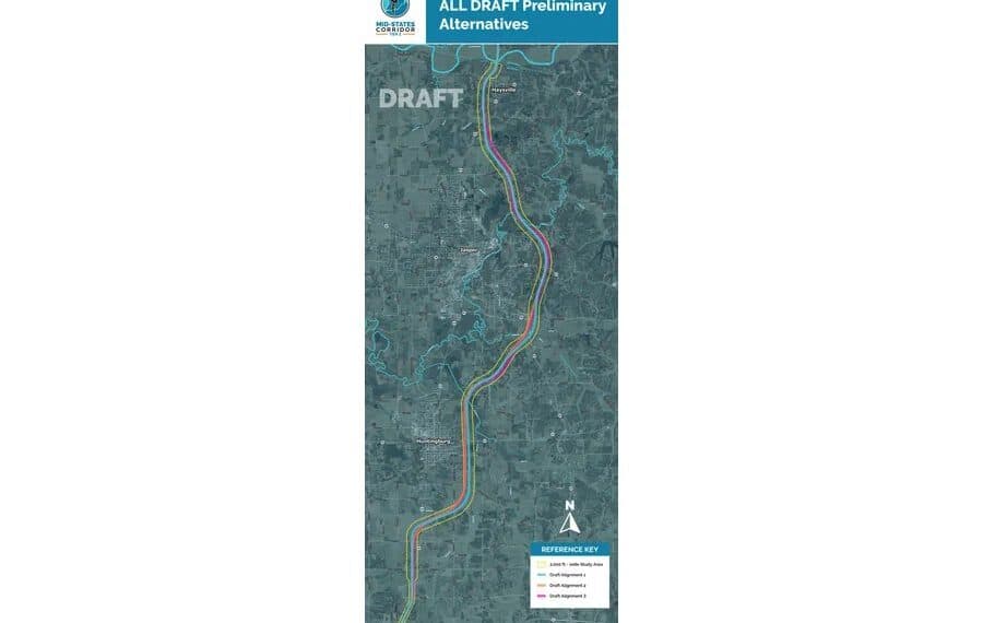 Public comment period opens for Mid-States Corridor in Dubois County