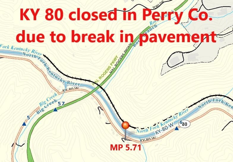 KY 80 Closure in Perry County: What Residents Need to Know