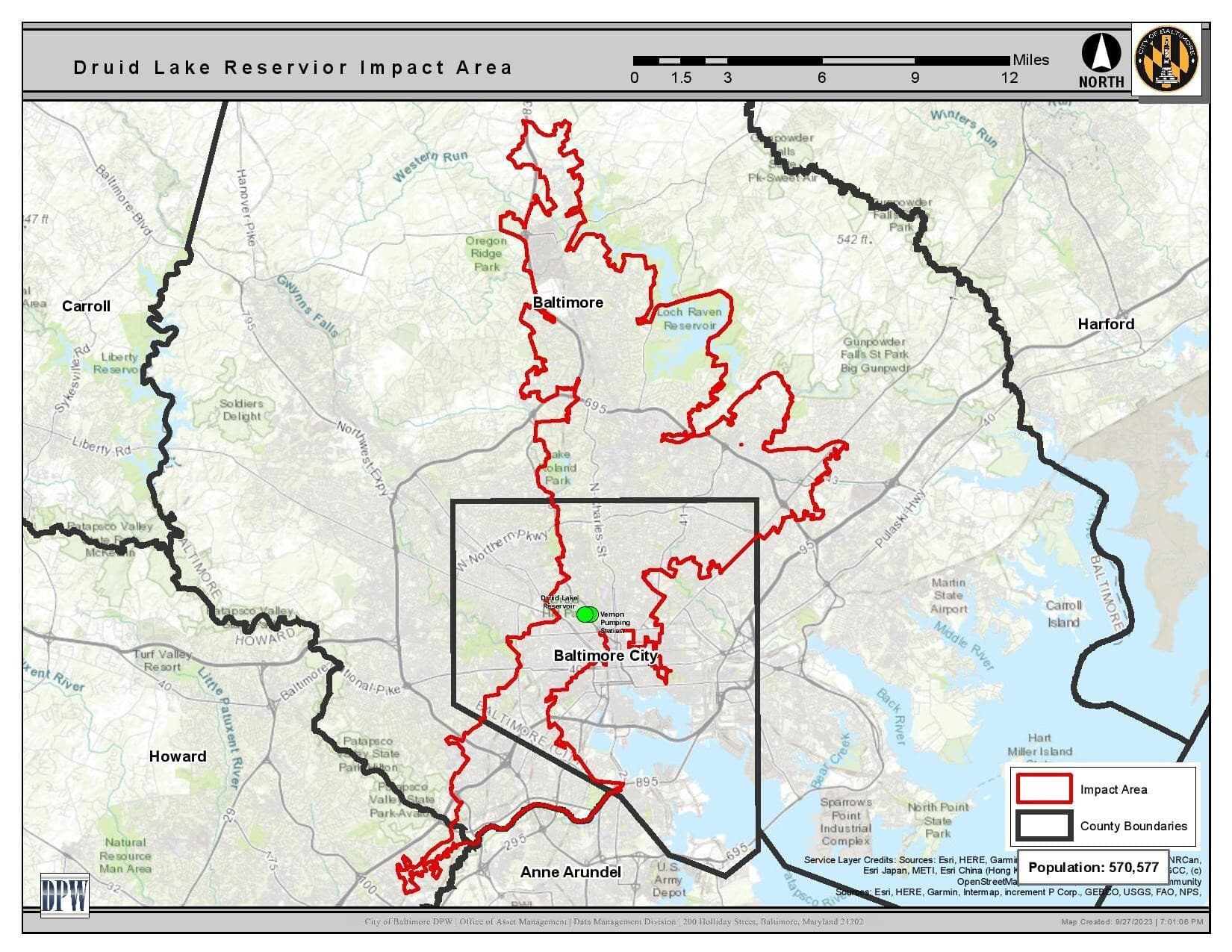 Baltimore Tests Reservoirs for Cryptosporidium and Giardia, Advises Precautions