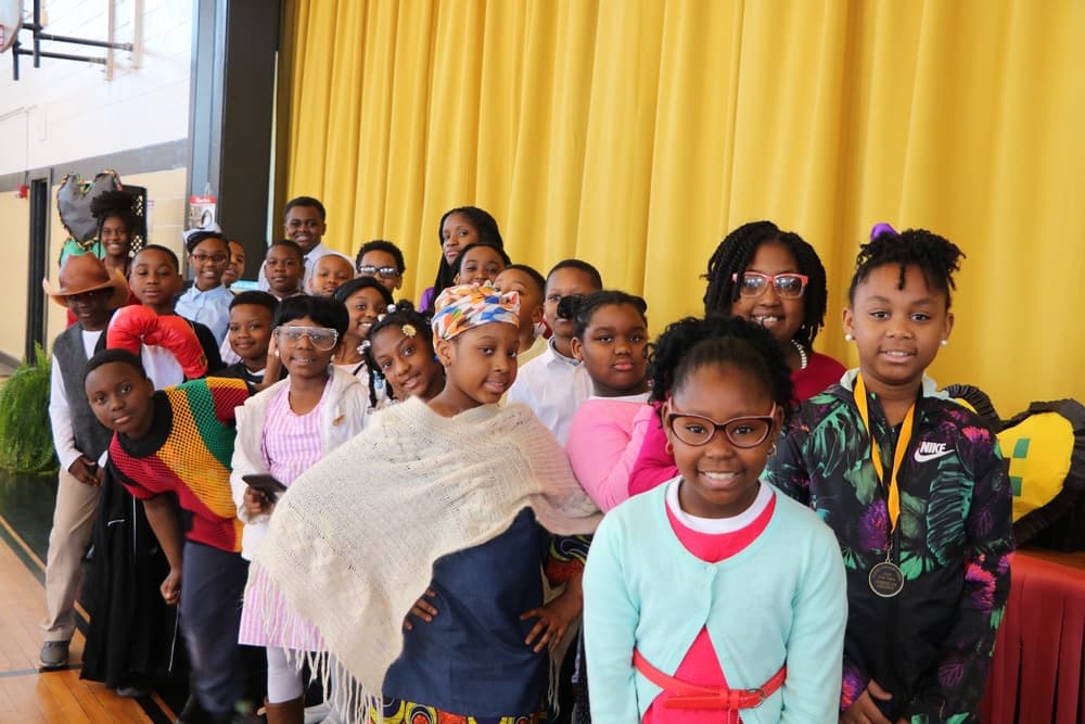 Allendale-Fairfax Elementary Stages Annual Black History Program Tuesday Morning in School Gymnasium