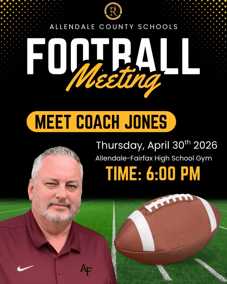 Allendale-Fairfax High invites families to football interest meeting with Coach Jones