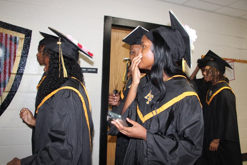 Allendale County schools celebrate Class of 2026 senior walk