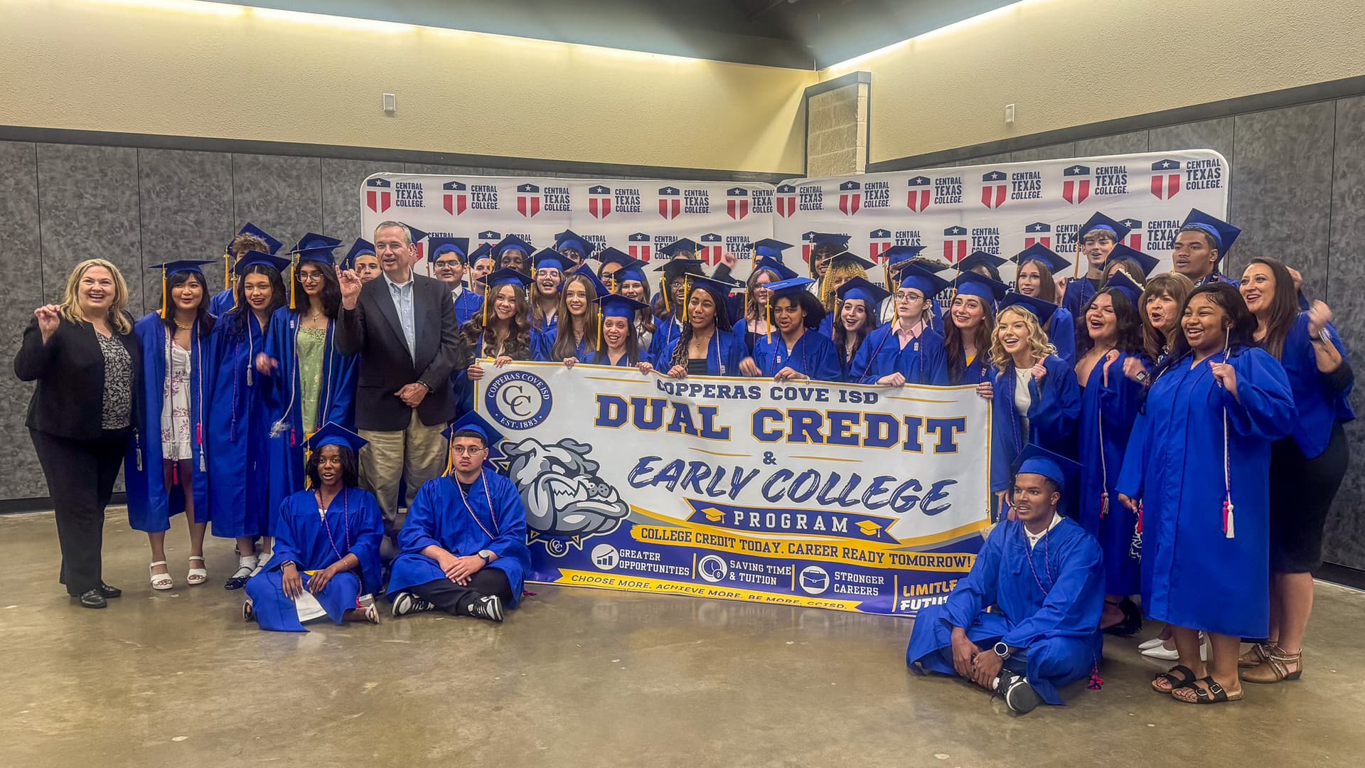 Copperas Cove ISD celebrates record 58 dual-credit graduates