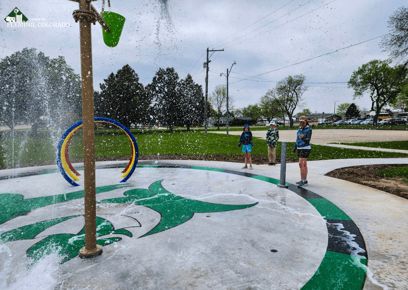 Fleming splash pad at North Park opens for summer season