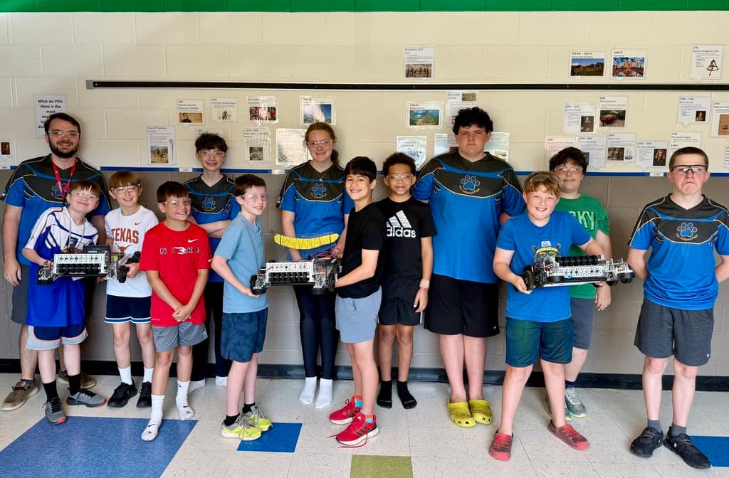 Byrd Elementary students build robots from scratch at Goochland STEM camp