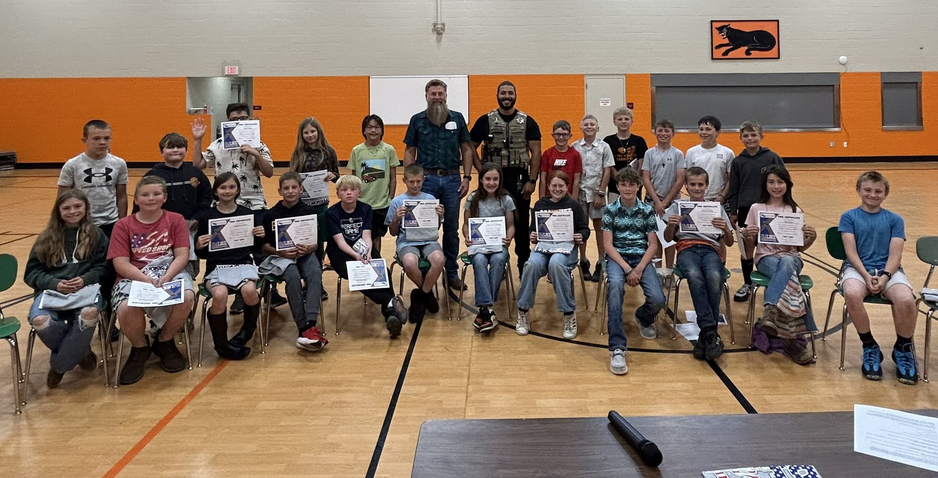 Imbler fifth graders graduate BEST program on prevention, safety skills