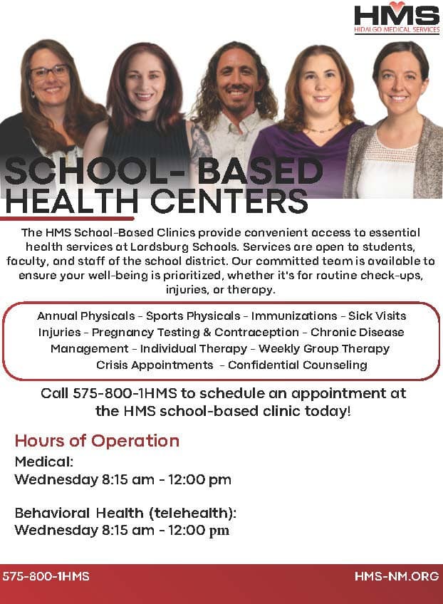 Lordsburg schools direct families to new on-campus health center