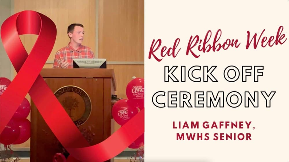 Orange County names Liam Gaffney July Citizen of the Month