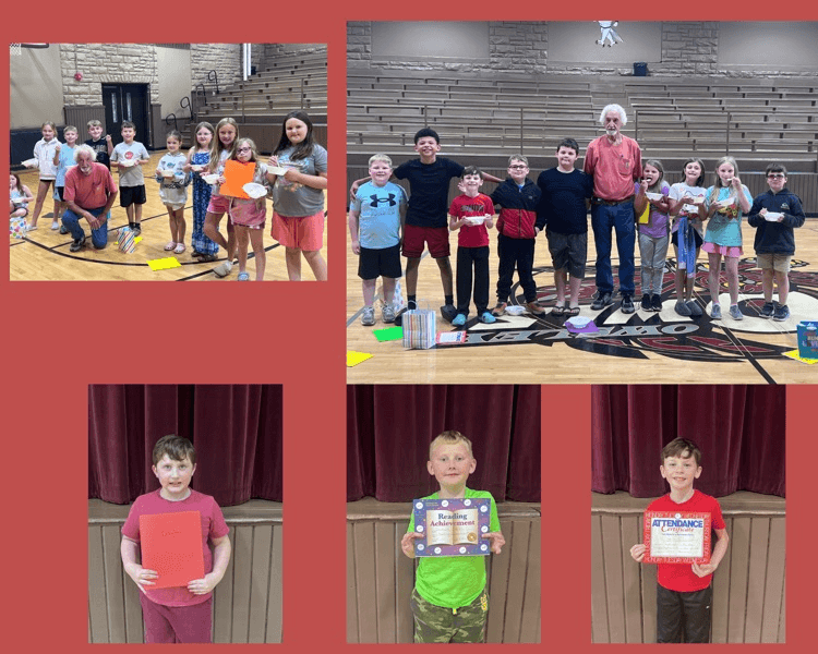 Owsley County second graders earn awards, enjoy pizza and ice cream