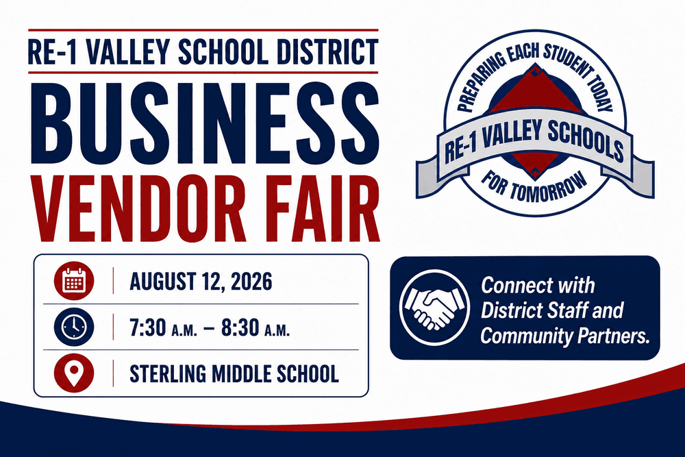 RE-1 Valley schools plan August vendor fair for local businesses