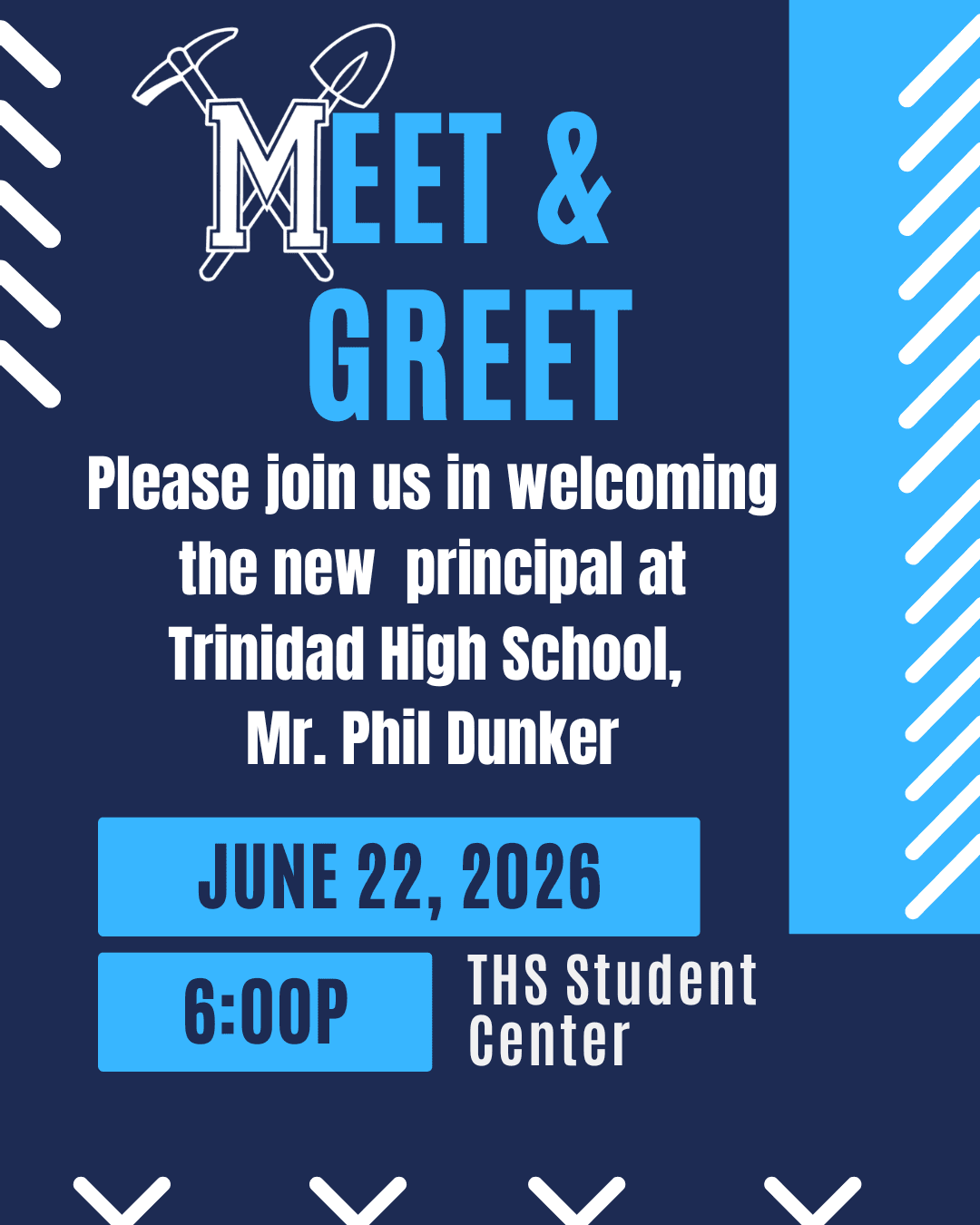 Trinidad School District 1 plans meet-and-greet for new high school principal