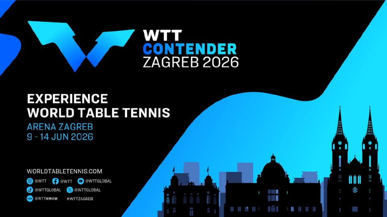 WTT Contender Zagreb draws stacked Top 100 fields in Croatia
