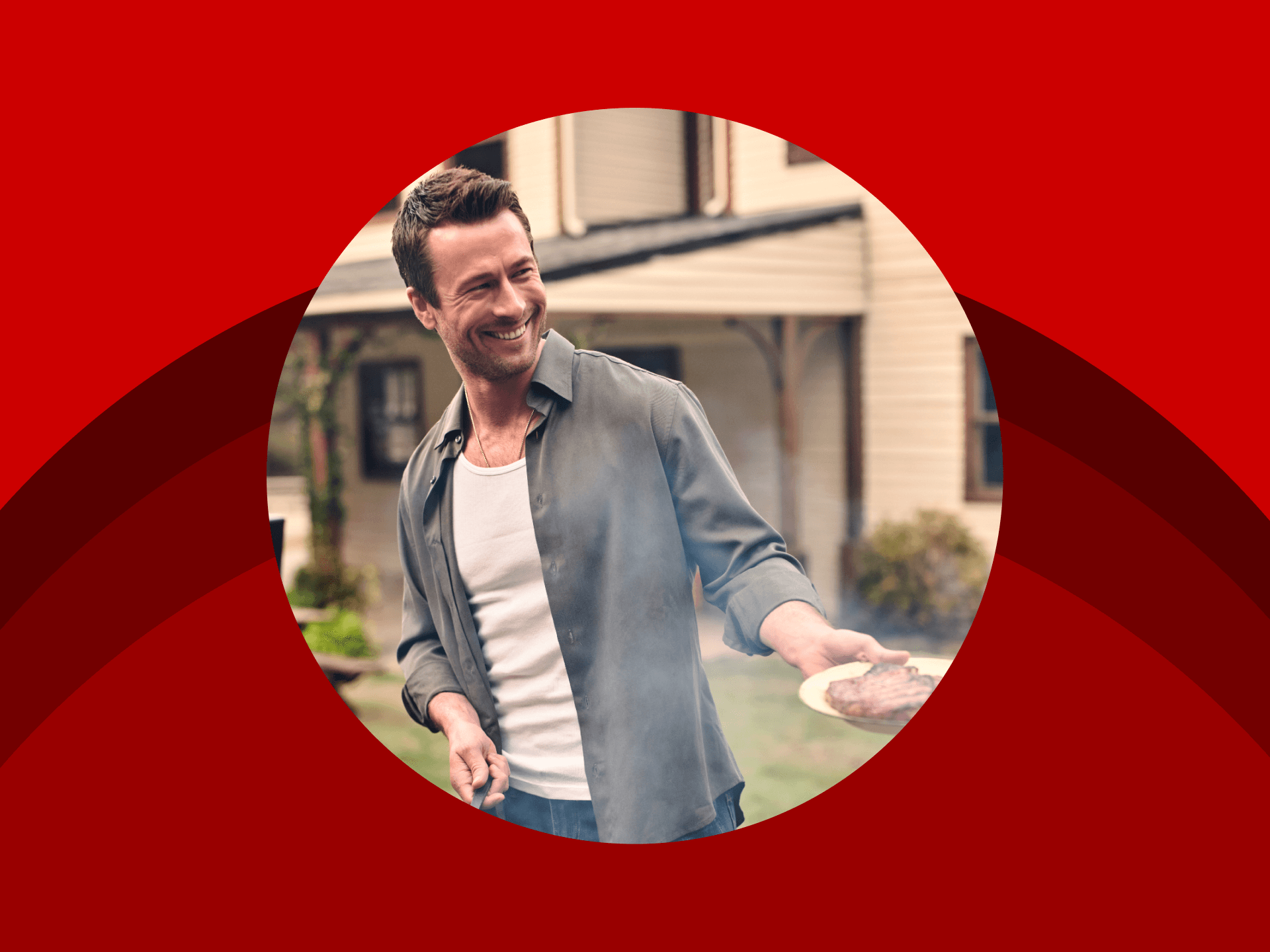 Target spotlights Glen Powell and Smash Kitchen in pantry push