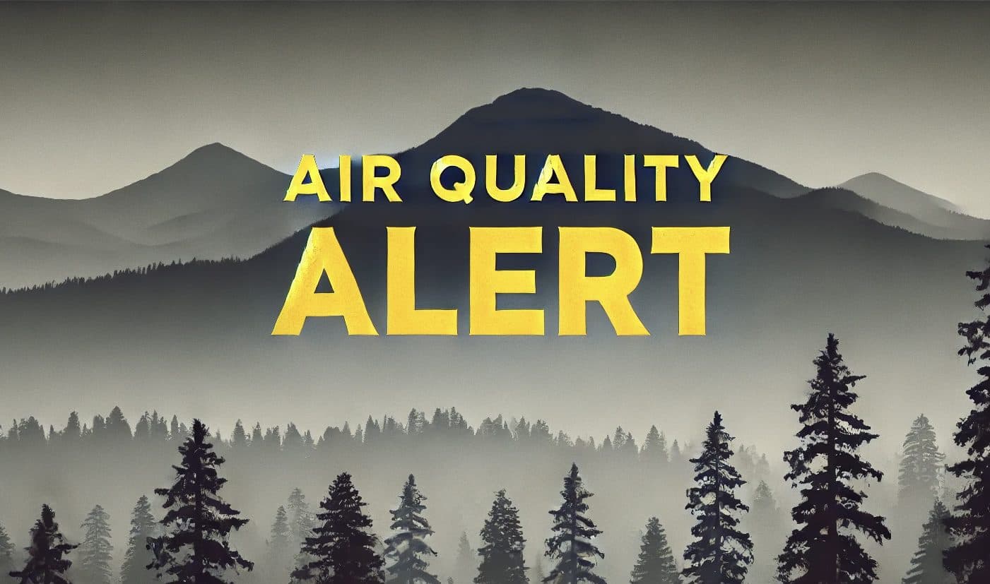 Air Stagnation Advisory Reduced Air Quality in Baker County
