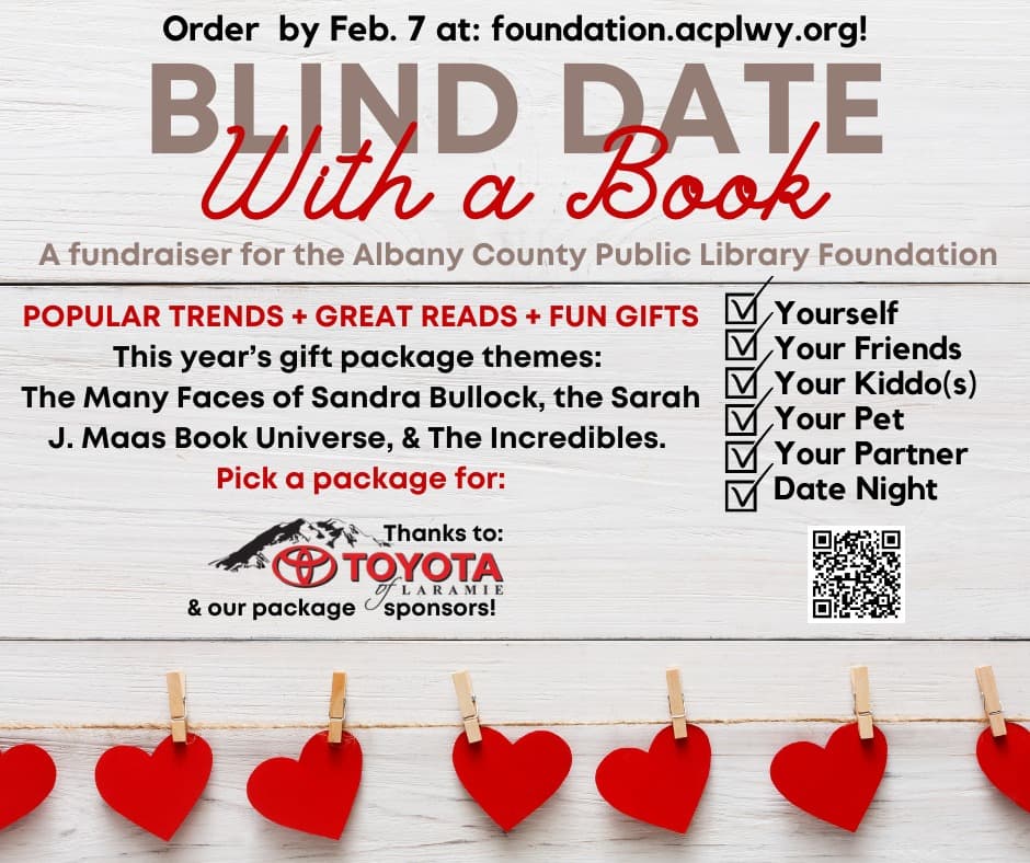 Laramie Library Holds Blind Date With a Book Fundraiser for ACPL Foundation