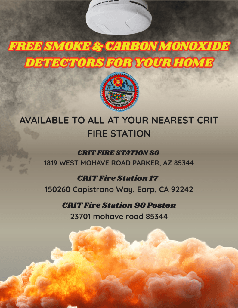 CRIT offers smoke and carbon monoxide detectors to residents