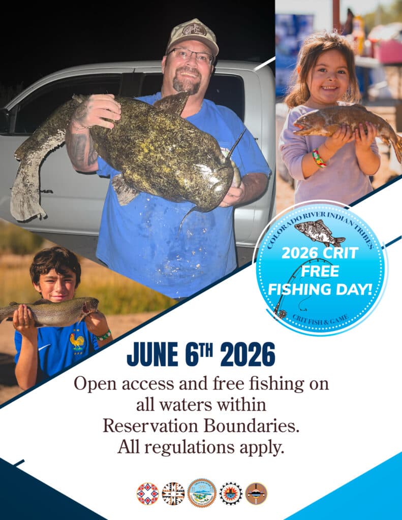CRIT announces free fishing event for June 6 in Parker area