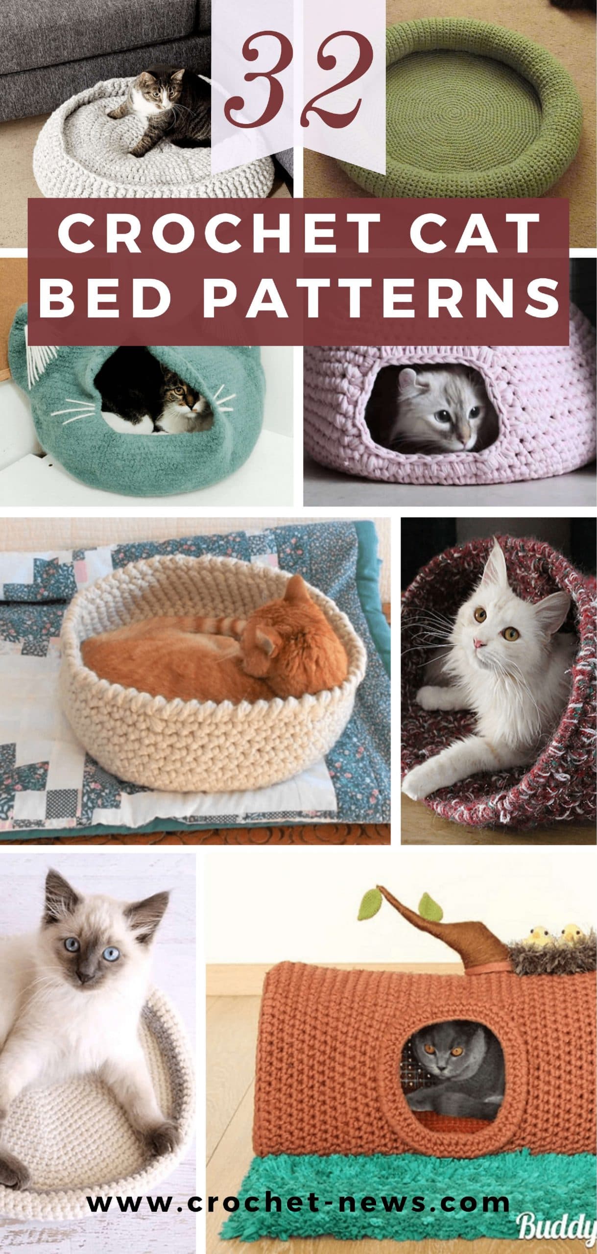 Cat Refuses to Leave Crochet Bed While Crocheter Works, Garners 6,500+ Likes
