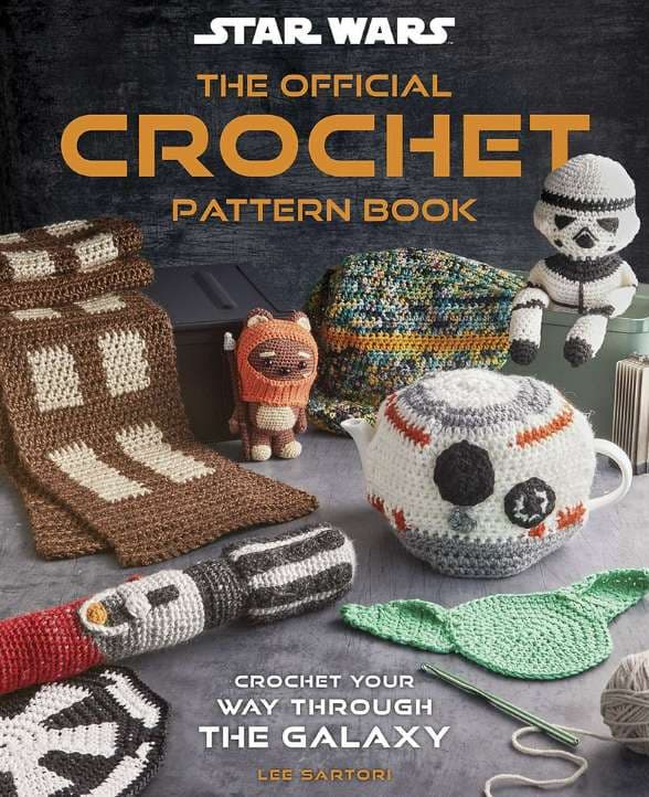 Star Wars crochet book blends amigurumi with collectible character detail