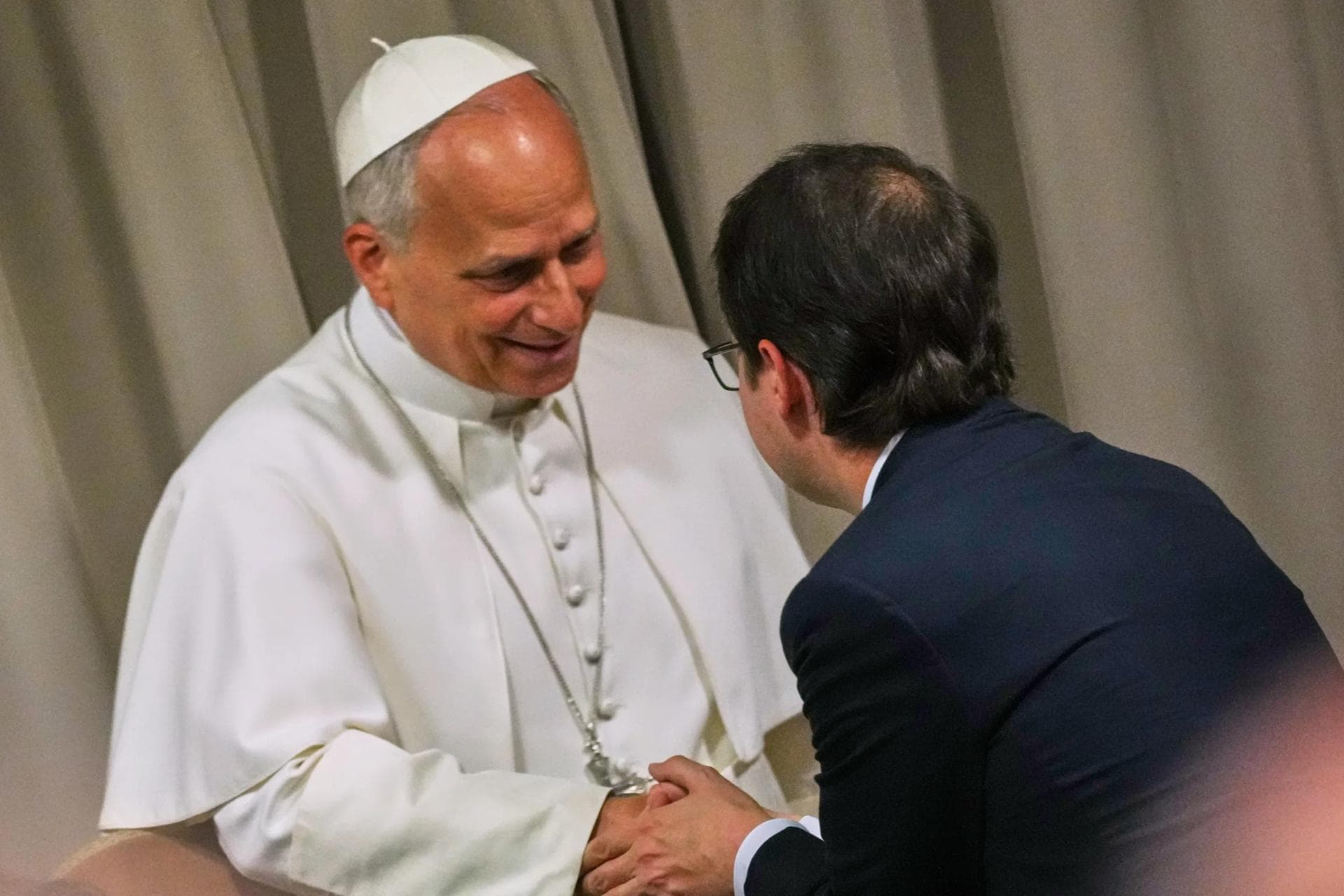 Pope Leo XIV urges AI leaders to slow down, protect humanity