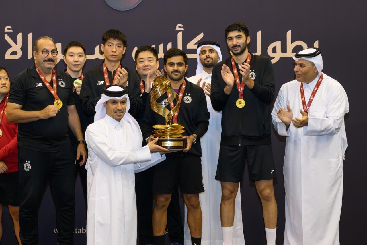 Al Sadd edge Al Arabi 3-2 to win Amir Table Tennis Cup