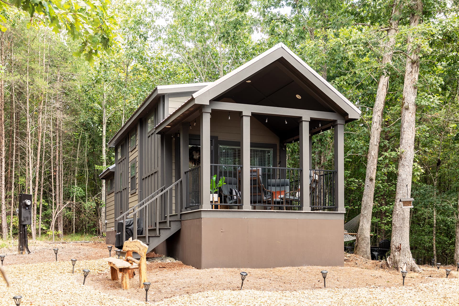 Clayton Park Model Homes’ Swayback packs six sleepers into 394 square feet
