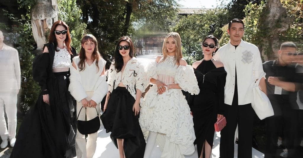 Eileen Gu Stuns Milan Fashion Week in Backless Silk Halter