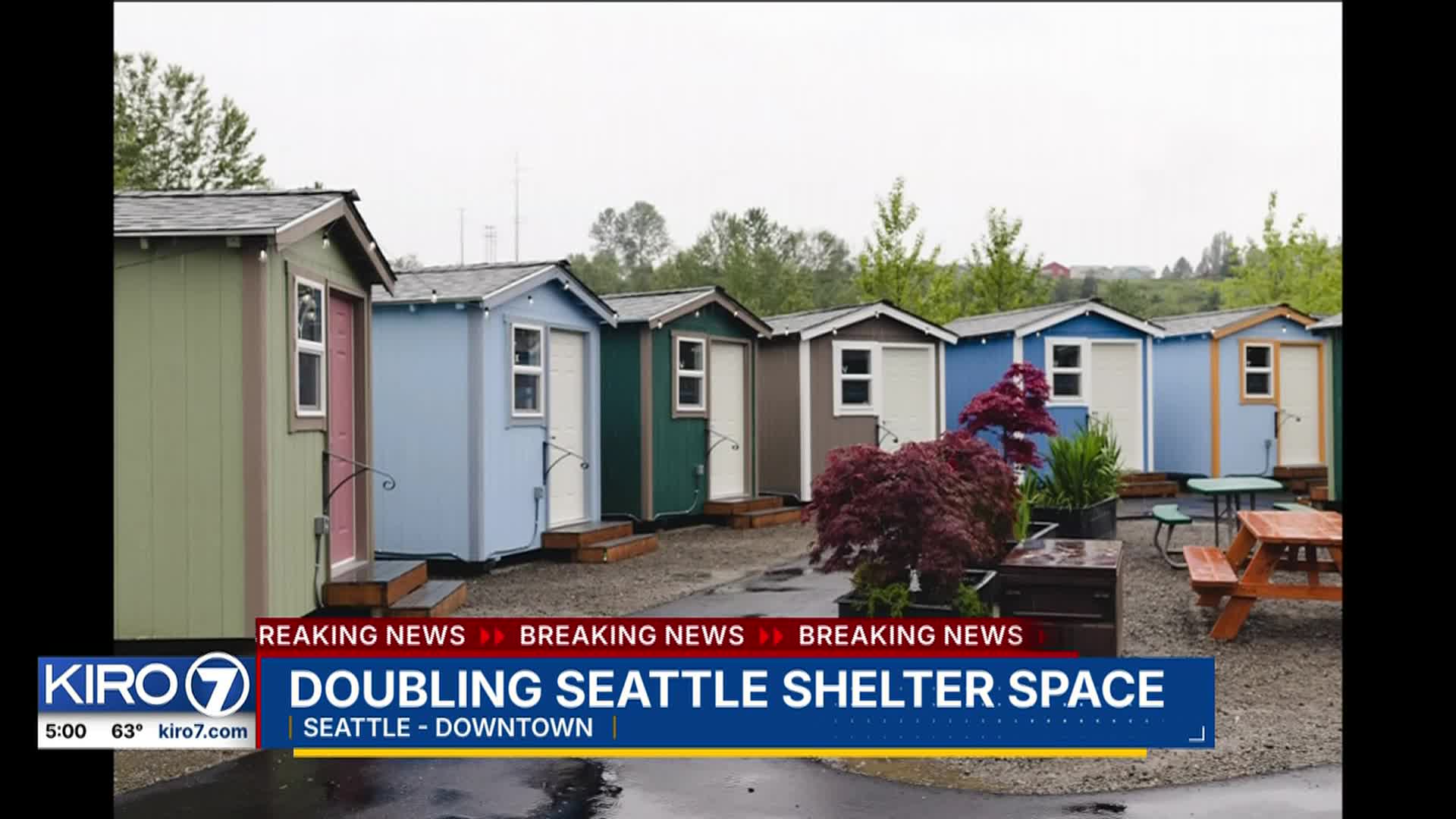 Seattle expands tiny-home villages, raising shelter cap to 150 residents