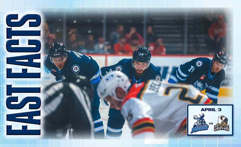 Manitoba Moose Open Final Homestand Against Division-Leading Grand Rapids Griffins