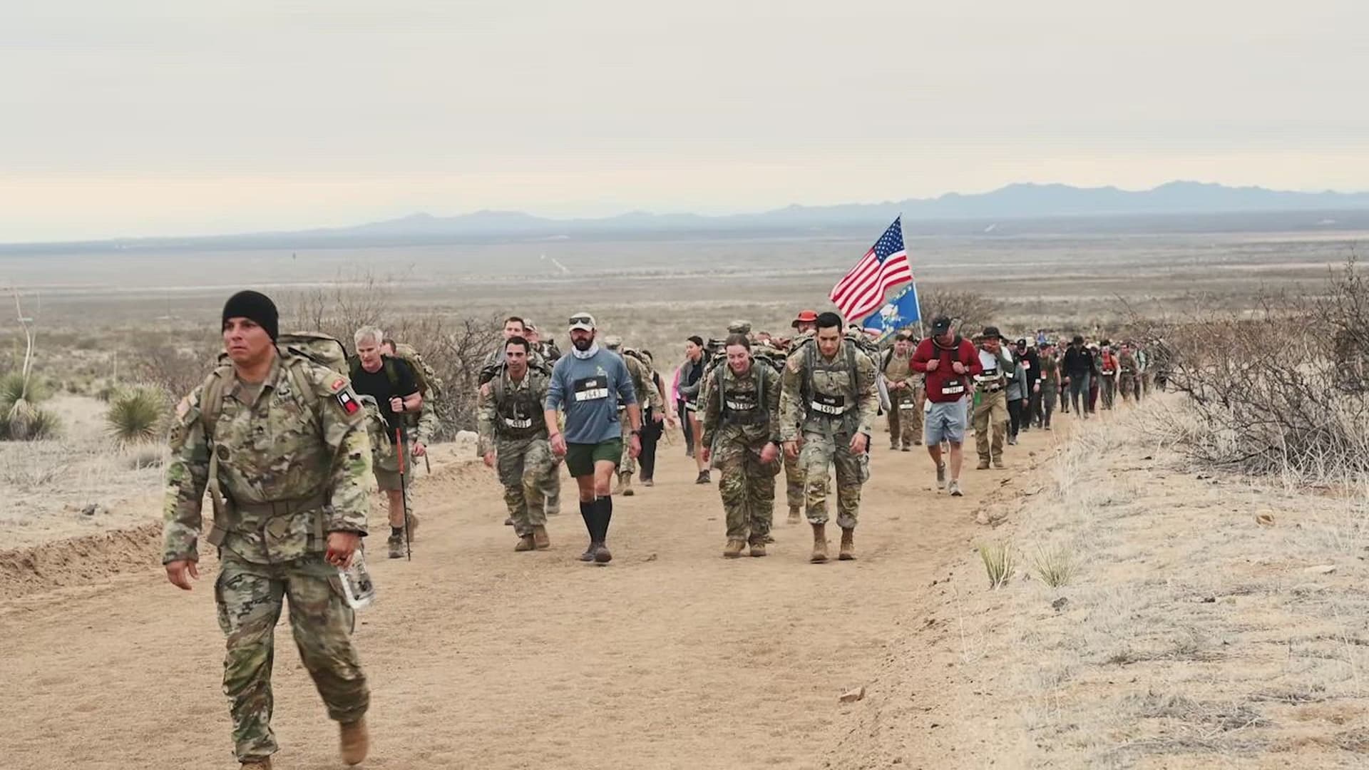 Bloomfield Native Honors Bataan Death March Heroes at White Sands