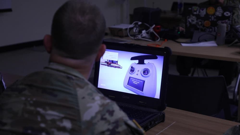 Army trains soldiers on FPV drones in race-like course at Camp Humphreys