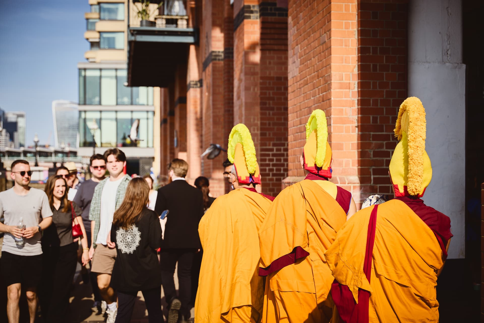 London sand mandala becomes a public lesson in impermanence