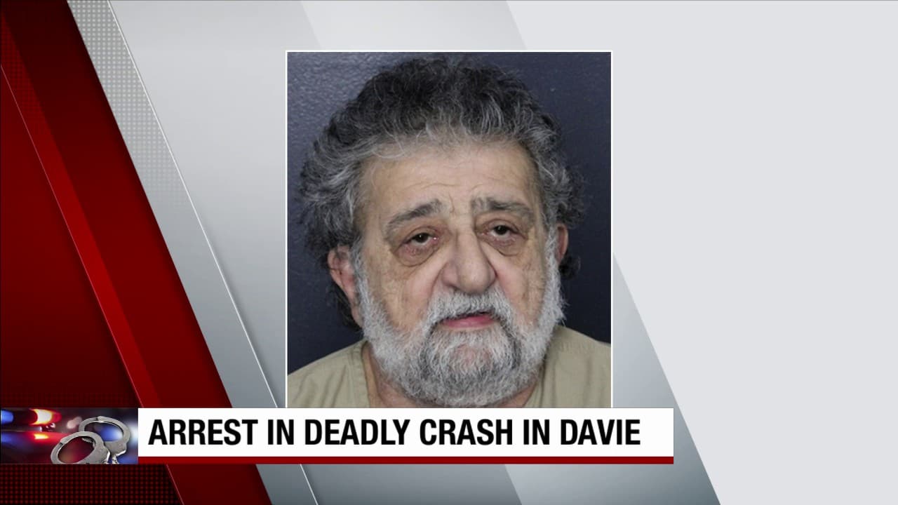 Davie DUI suspect under supervision after deadly crash kills retired officer