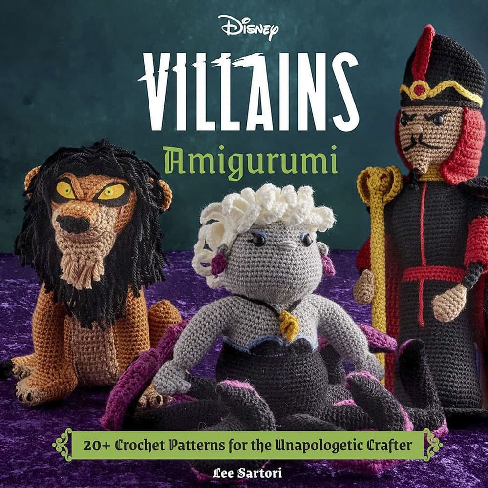 Disney Villains Amigurumi Brings Bold Character to Crochet Patterns