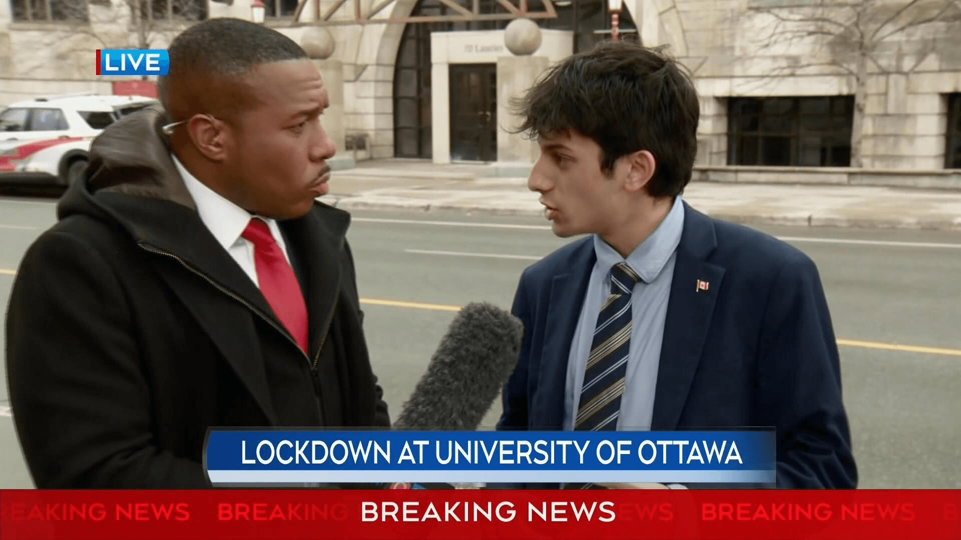 University of Ottawa Campus Locked Down for Two Hours After Suspicious Man Spotted Nearby