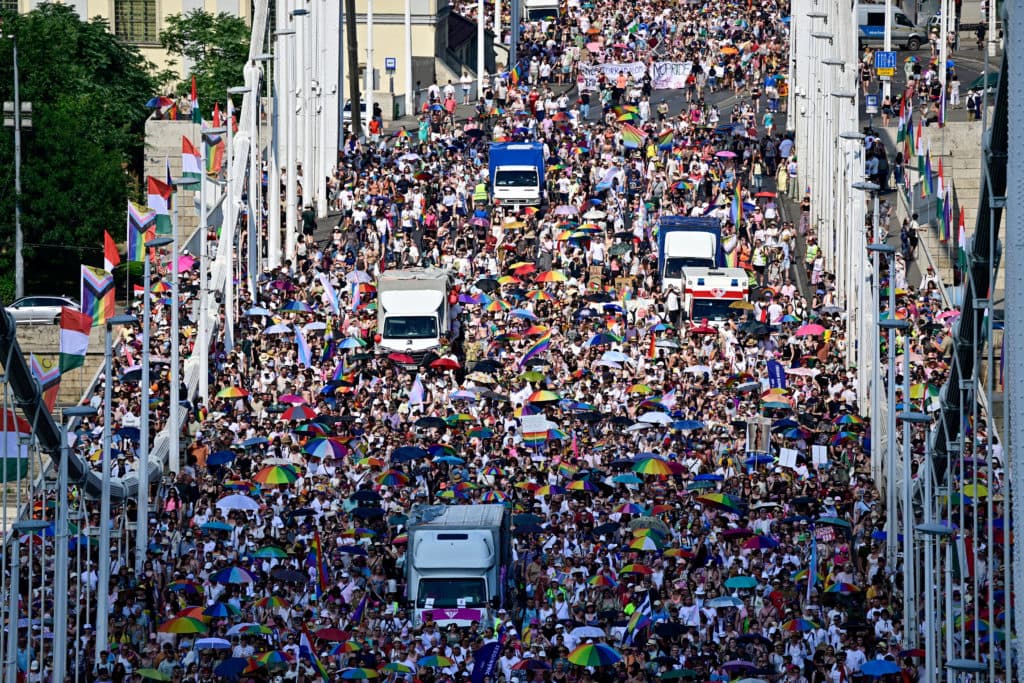 Thousands march in Budapest Pride after Orbán's fall