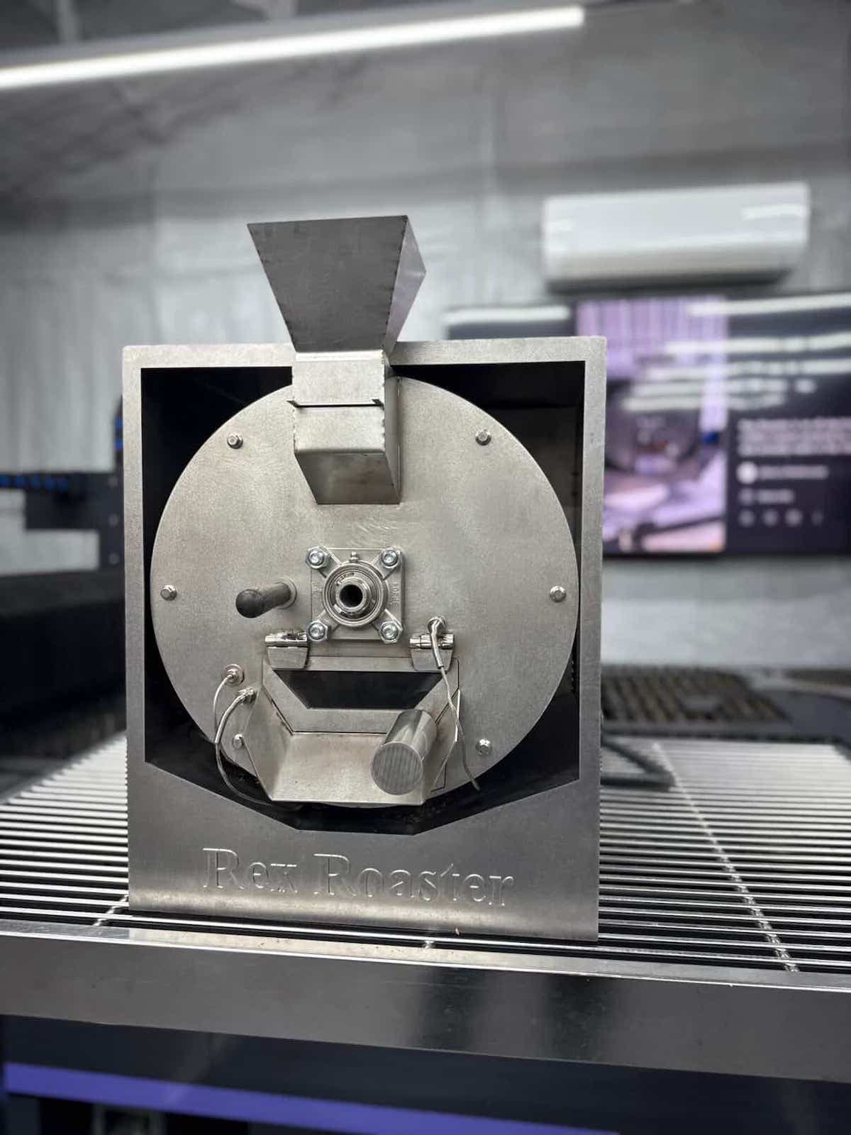 Rex Roaster Launches 4-Pound Electric Drum Roaster for Small Specialty Shops