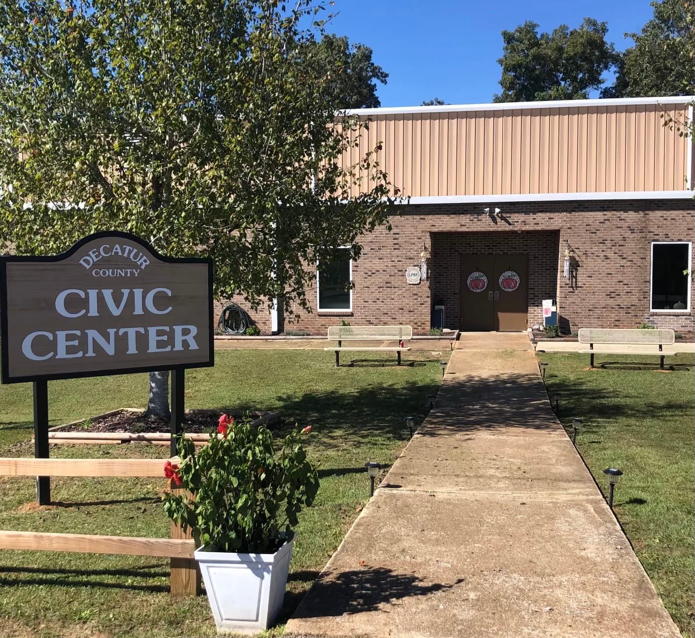 Decatur County Civic Center offers walking track, playground, indoor exercise