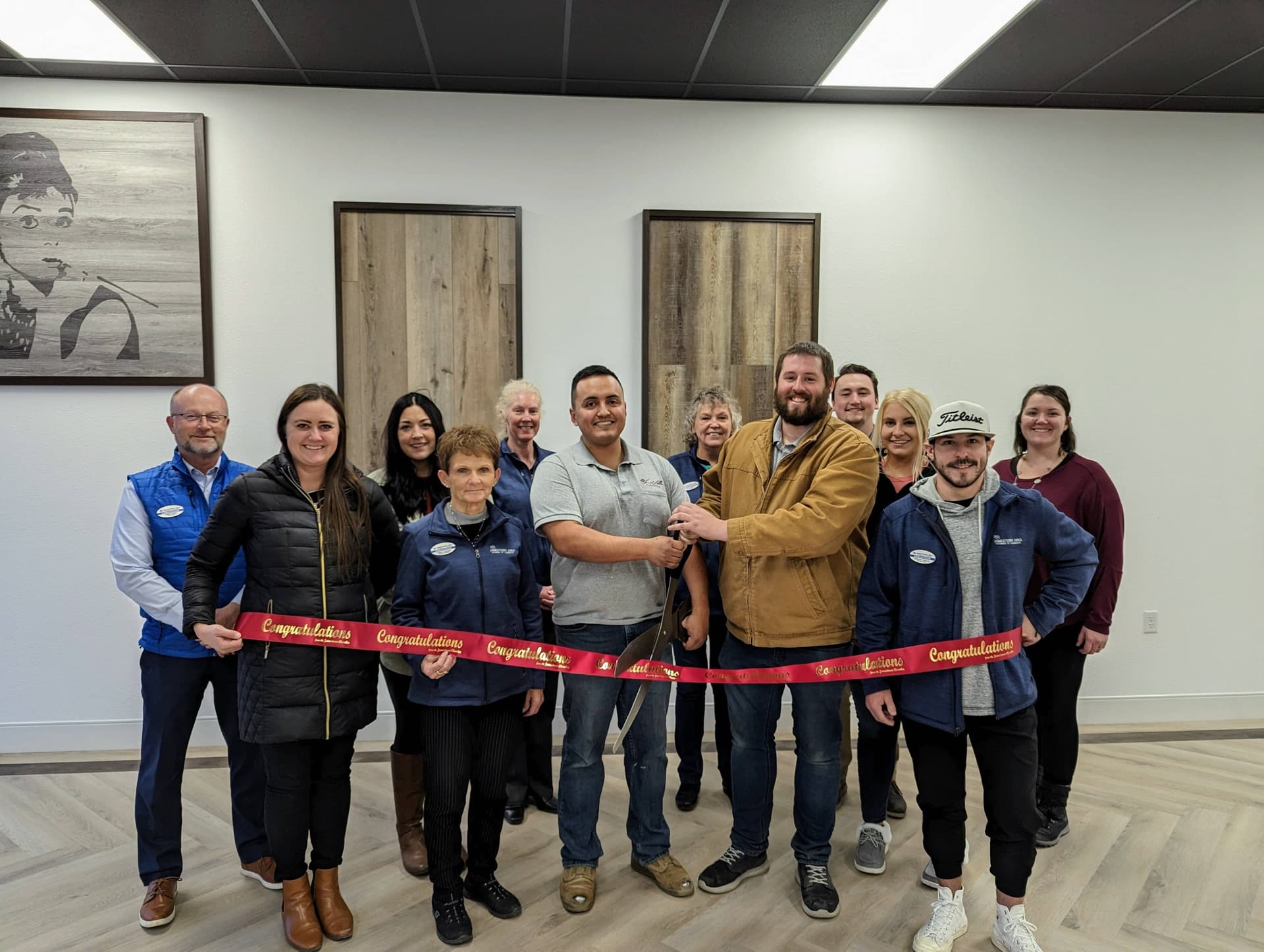 Jamestown business completes interior remodel with chamber ribbon-cutting