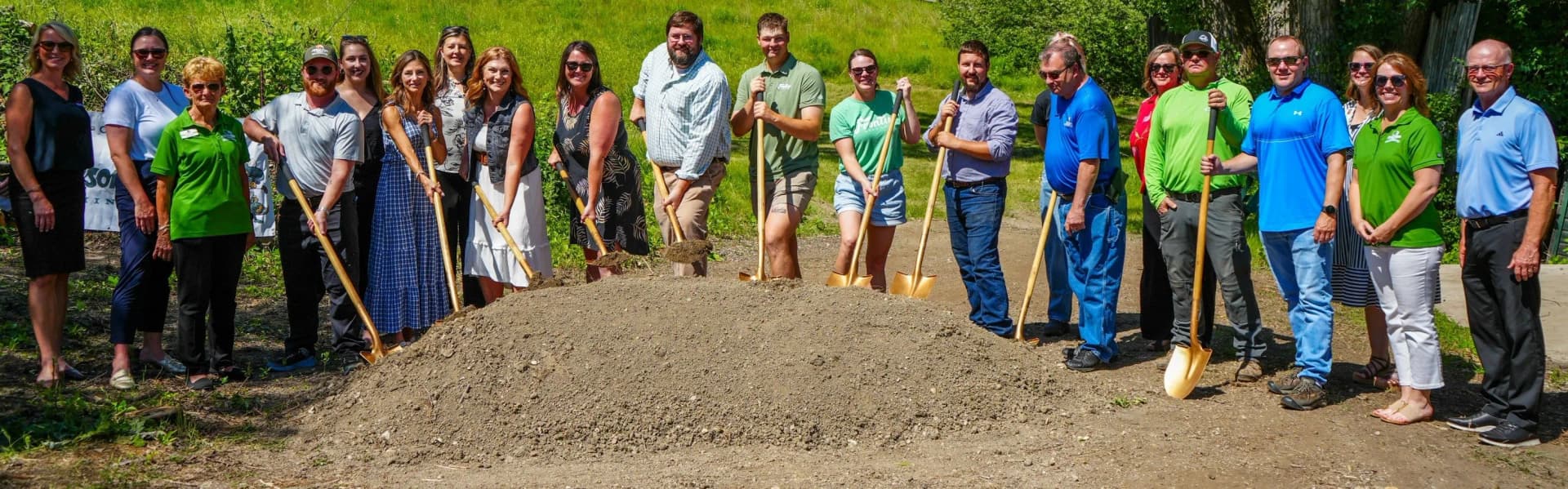 Jamestown breaks ground on Bison Bend Mini Golf at Frontier Village
