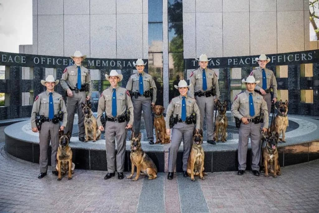 Texas DPS graduates nine new K-9 teams, expands statewide deployment