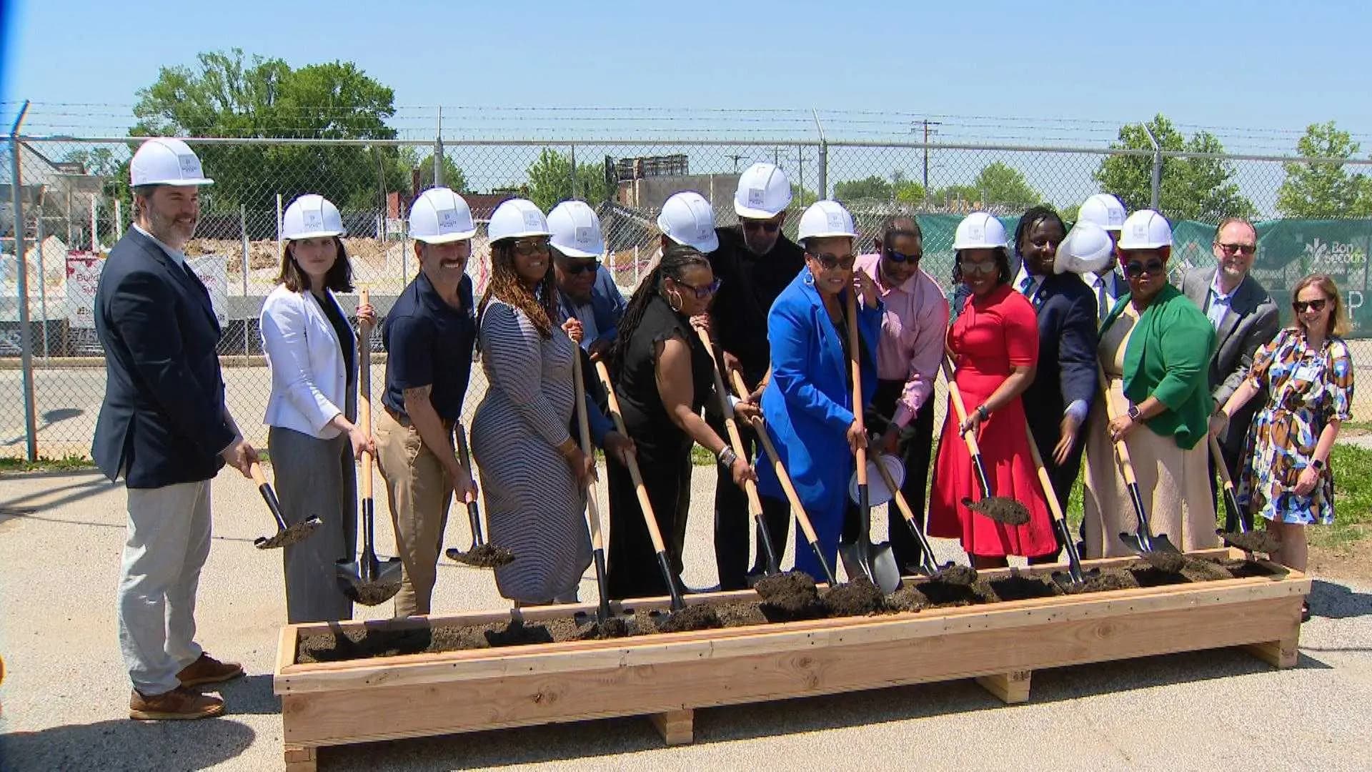 Baltimore leaders break ground on 83 affordable homes in Park Heights