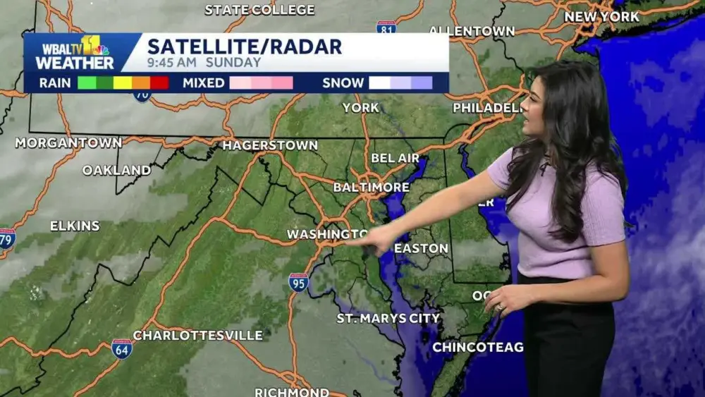 Winter Advisory Brought Early Morning Slick Conditions To Baltimore