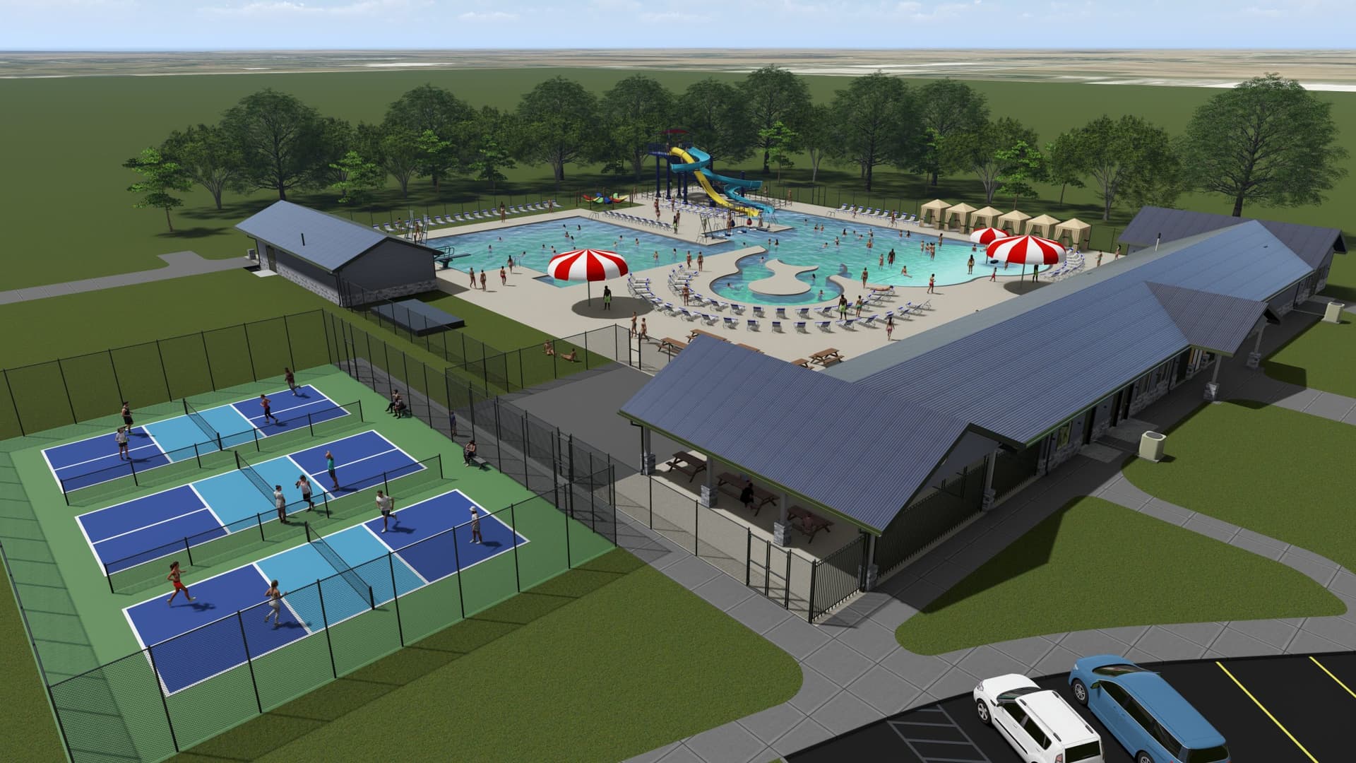 Huntingburg Park Board Reviews Pool Prices, Pickleball Courts, Dog Park Plans